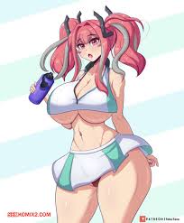 ✅️ Порно комикс Azur lane. Bremerton. Fake Face секс комикс сисястая  брюнетка была | Порно комиксы на русском языке только для взрослых |  sexkomix2.com