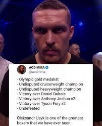 Oleksandr Usyk is one of the greatest boxers of all time 🏆🥊🥇