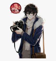 Discover images and videos about anime boy from all over the world on we heart it. Handsome Anime Boy With Glasses Hd Png Download Transparent Png Image Pngitem