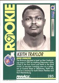 1991 Pinnacle #285 Keith Traylor RC