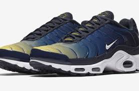Nike Air Max Plus Gradient Navy Yellow Coming Soon Kicksonfire Com Nike Air Max Nike Air Max Plus Nike