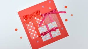 When you tear, pull the paper away from the front of the card. How To Make Easy Christmas Card Step By Step Diy Kartka Swiateczna Youtube