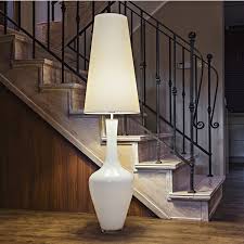 Beindruckende Vasen Stehlampe Aus Glas Pony 134 Cm Casa Lumi