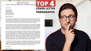 Apply these 10 tips to write a better cover letter. The 4 Paragraph Cover Letter Example 2021 Job Application Youtube
