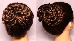 If you have short of medium length hair 6. Bun Juda Hairstyle Short Hairstyles Hairstyle Hairstyles 2018 Hair Design Youtube