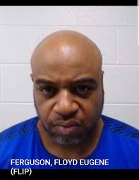 Allegany busted: FERGUSON, FLOYD EUGENE (FLIP) Times Booked :: 8 DOB ::  5/12/1973 (45) Race/Sex :: B/M August 22, 2018 :: ILLEGAL POSS AMMO June  22, 2018 :: HUMAN TRAFFIC-EXPLICIT PERF *