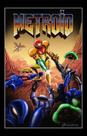Metroid Doom Poster Metroid Metroid Samus Nintendo Art