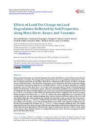 Online converter for units of length and distance. Pdf Effects Of Land Use Change On Land Degradation Reflected By Soil Properties Along Mara River Kenya And Tanzania Douglas Anyona Academia Edu