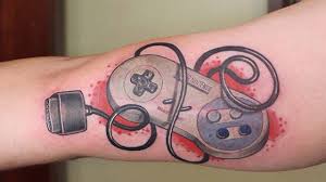 Best 40 tattoo youtube channels to follow. Video Game Tattoos 15 Artistic Design Ideas For Gamers