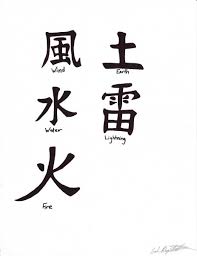 They each have a representative kanji symbol. Japanese Symbols By Heavy Metal Chick On Deviantart