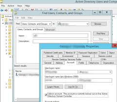 Sep 09, 2013 · locate a locked active directory user account attribute by. How To Unlock User Account In Active Directory Domain Laptrinhx