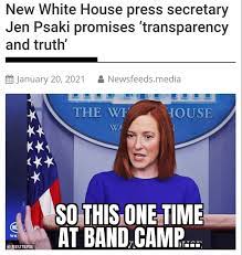 All the colors of the psaki one psaki a day, not on weekends, she's not a monster. The Best Jen Psaki Memes Memedroid