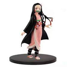 Officially licensed figurines from bandai, japan featuring licneses like dragon ball, naruto, my hero academia, once piece and more. 15cm Demon Slayer Figure Kimetsu No Yaiba Kamado Nezuko Statue Pvc Collectible Action Figure Toys Hand Made Model Anime Desktop Decoration Buy Online In India At Desertcart In Productid 201461162
