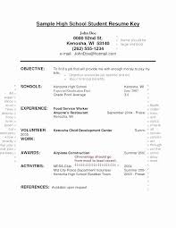 Writing a resume is a fine art and this must be changed every time according to job description. First Job Resume Template Luxury 11 12 Resume Examples For Teenagers First Job High School Resume Template Student Resume Template High School Resume