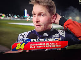 William Byron just won his 2nd Daytona 500 in a row. He is an Eagle Scout!