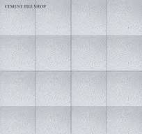 Cement Tile Shop - Encaustic Cement Tile: White Terrazzo