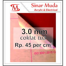 Demikian daftar harga mika lembaran atau akrilik yang saya peroleh. Akrilik Lembaran 3mm Warna Coklat Ukuran Custom Mika Acrylic Murah Acrylic Sheet Shopee Indonesia