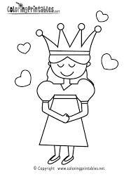 These alphabet coloring sheets will help little ones identify uppercase and lowercase versions of each letter. Princess Coloring Page A Free Girls Coloring Printable Coloring Library
