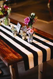 Use Sofia Fabric To Make A Striking Table Runner 25 Ikea Hacks That Will Save You So Much Money On Your Weddi Ikea Wedding Wedding Table Wedding Decorations