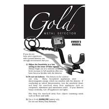 Use with bounty hunter metal detectors. Bounty Hunter Gold User Guide Bounty Hunter Detectorprospector Com