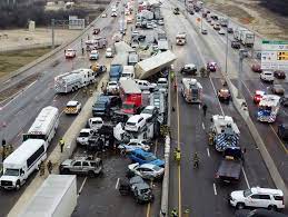 Causing over 100 cars to be piled up. At Least 6 Dead In 133 Car Pileup In Fort Worth After Freezing Rain Coats Roads