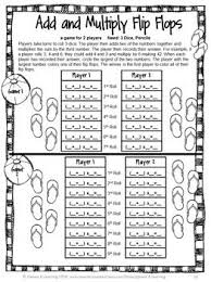 End Of The Year Math Games For Fourth Grade Summer Packet Activities Printable Math Games Math Board Games Math Games