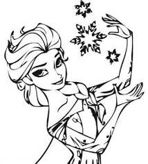 Disegni Da Colorare Elsa Frozen