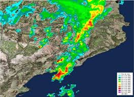 Un Frente De Lluvias Cruza Catalunya