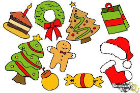 Maybe you would like to learn more about one of these? How To Draw Christmas Stuff Drawingnow