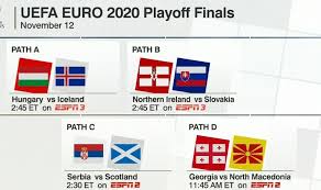 Euro finalleri daha önce hangi ülkelerde oynandı? European Nations Compete For Final Four Spots In Uefa Euro 2021 This Thursday On Espn2 Espn3 Espn Press Room U S