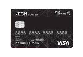 This is only for japanese cards; Bolehcompare Aeon Platinum Visa Card