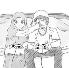 Hal ini terdapat khilaf (beda pendapat) di antara para ulama. 33 Gambar Kartun Romantis Muslimah 90 Best Muslim Couples Images Muslim Couples Anime Muslim Download Kumpulan Gambar Kar Sketsa Ilustrasi Karakter Kartun