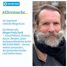Was wäre der Weisse Ring ohne die Menschen, die sich für ihn engagieren?  Nichts. Deshalb stellen wir nun regelmäßig Ehrenamtliche aus unserem Verein  vor. Los geht die Serie mit Jürgen Felix Zeck. #