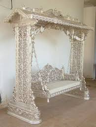 wedding stage swing 02 this is an indian product for a wedding but the intricacy of it blew me awa cute room decor silver furniture victorian furniture