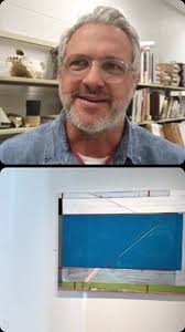 New paintings by Mary Nelson Sinclair up through 10/30 at the gallery by  appointment. #hidellbrooks #art #marynelsonsinclair #abstractart  #mixedmediaoncanvas