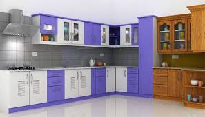 The amazing multicolored backsplash looks new. My Sweet Homes Indian Simple Kitchen Design Facebook