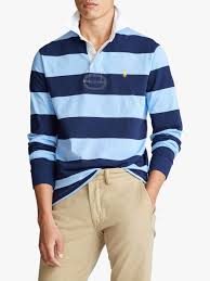 Show your support on and off the pitch with our extensive range of rugby shirts. Polo Ralph Lauren Stripe Rugby Polo Shirt At John Lewis Partners