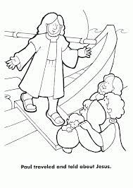 Some people believed the preaching of paul and became followers. Paul Coloring Pages Coloring Home