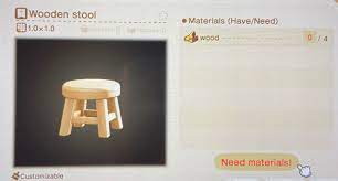 Kitty S Acnh Diys Diy Wooden Stools Diy Food Recipes