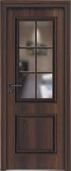 Interior Door Dark Walnut Panel Semi