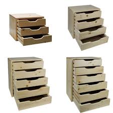 Universal Schubladenbox 3 4 5 6 Schubladen Burobox Holz Holzbox Ablagebox Schubladenbox Schubladen Ablage Schubladen