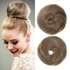People who are not blessed with naturally straight hair often turn to. Azqueen Magic Hair Donut Hair Scrunchie Elastic Band Bun Straight Up Do Hairpiece High Fiber Natural Fake Hair Synthetic Chignon Aliexpress