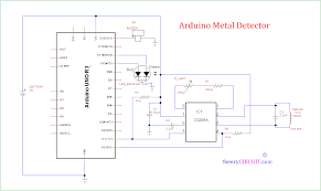 The heart of this diy metal detector circuit is the cs209a ic. Arduino Metal Detector