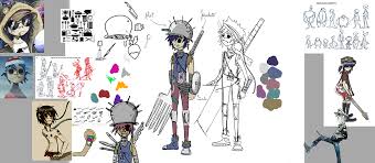 Peace out people, have a happy drawing day, and don't forget to rate and comment on all the art, and tutorials that everyone uploads on the site. Character Design Gorillaz Style On Behance