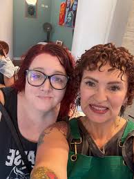 I've been missing my people somethin' fierce, so to say I was happy to have  a familiar face in my chair, is an understatement!!! Here's to some fun  adventures in Colorado!