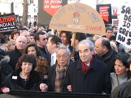 In 1991, he was president of the arbitration commission of the peace conference on former yugoslavia. File Robert Badinter On Demo Jpg Wikimedia Commons