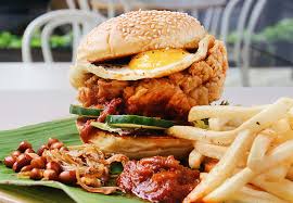 This sauce rests atop a crunchy, juicy fried chicken thigh, crunchy ikan bilis. 5 Alternatives In Kl To Satisfy Your Desire For Nasi Lemak Burger Buro 24 7 Malaysia