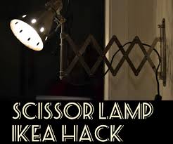 Want those wall sconces to be able to stretch over your bed for a little late night reading? Scissor Lamp Ikea Hack 6 Steps With Pictures Instructables