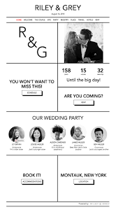 Minimal Modern A Less Is More Wedding Riley Grey Blog Wedding Website Design The Knot Wedding Website Wedding Invitation Website