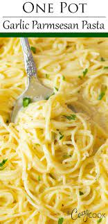 Garlic Parmesan Pasta Garlic Parmesan Pasta Easy Pasta Recipes Quick Parmesan Pasta